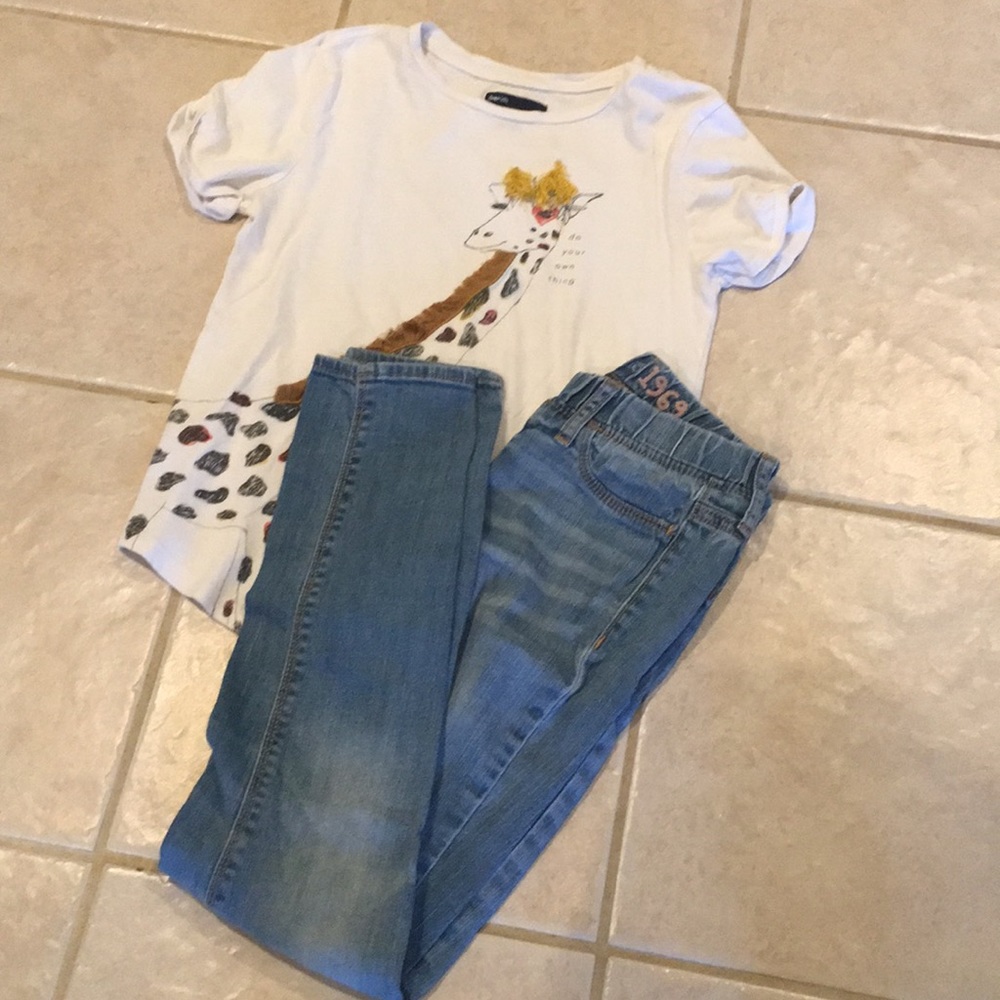 Gap jeans gap T-shirt